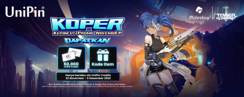 KOPER – Kepincut Promo November, Tower of Fantasy Hadirkan Patch 2.1 Top Up Tanium #PakeUniPin Makin Seru & Banyak Bonusnya
